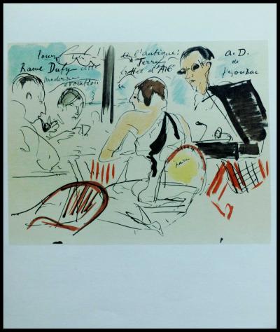 Raoul DUFY (d’après) - Lettre à mon peintre III, 1965 - Lithographie 2