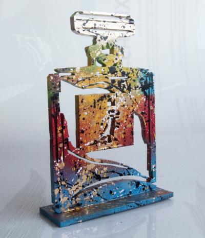 SPACO -  King five Chanel Basquiat, 2020 - Sculpture 2