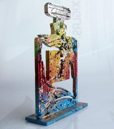 SPACO -  King five Chanel Basquiat, 2020 - Sculpture 2