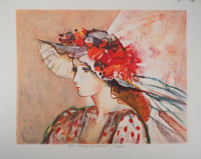 Sachiko IMAI: The Elegant One - Original lithograph signed in pencil 2