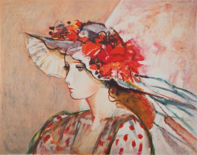 Sachiko IMAI: The Elegant One - Original lithograph signed in pencil 2