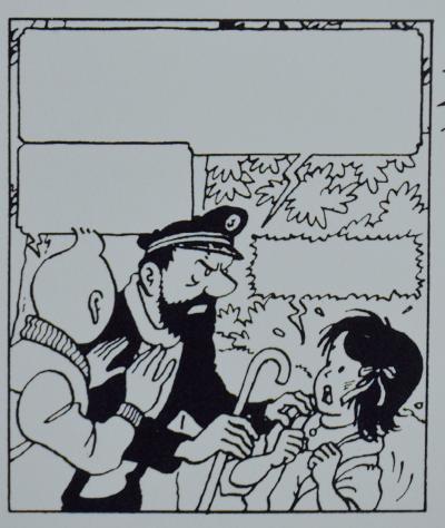 Hergé - Tintin Les Bijoux de la Castafiore - Sérigraphie 2
