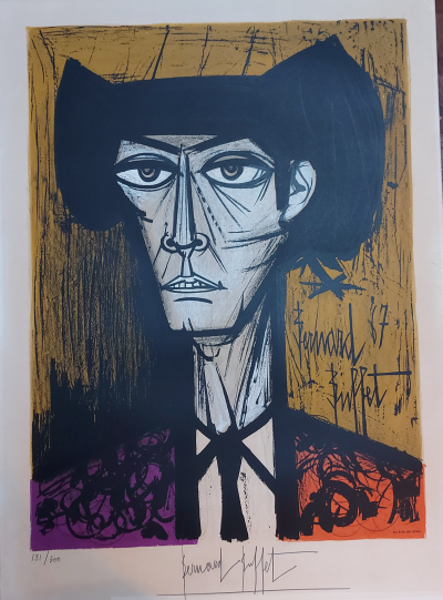 Bernard BUFFET - Le Toréador, 1967 - Lithographie signée au crayon 2