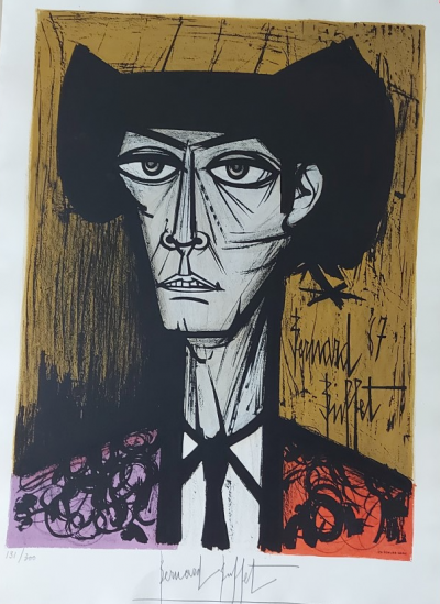 Bernard BUFFET - Le Toréador, 1967 - Lithographie signée au crayon 2