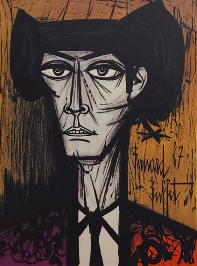 Bernard BUFFET - Le Toréador, 1967 - Lithographie signée au crayon 2