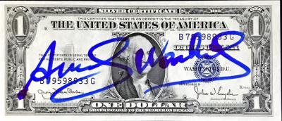 Andy WARHOL - 1$ - Billet signé 2