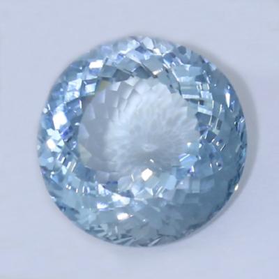 9,65 ct. Aigue-marine vert bleuâtre 2