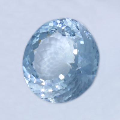 9,65 ct. Aigue-marine vert bleuâtre 2