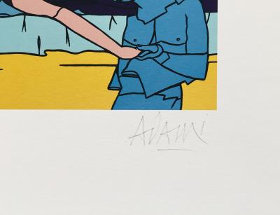 Valério ADAMI - Colombine, 2017 - Tirage pigmentaire signé au crayon 2