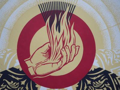 Shepard FAIREY (OBEY) : Noise Remix - Sérigraphie originale signée 2