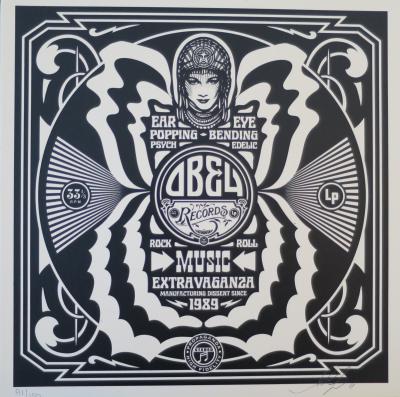 Shepard FAIREY (Obey) - Ear Popping, 2011 - Sérigraphie signée et numérotée 2