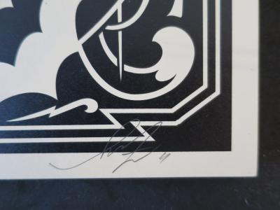 Shepard FAIREY (Obey) - Ear Popping, 2011 - Sérigraphie signée et numérotée 2