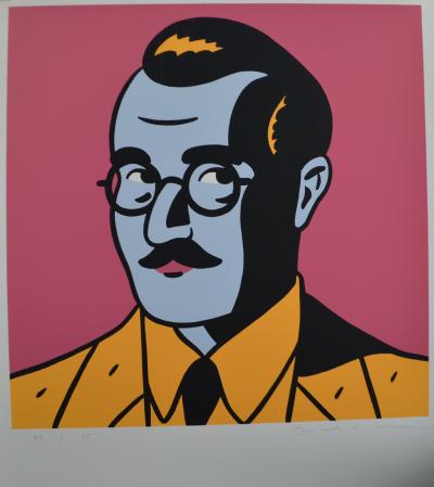 Jean Claude Floc’h - Francis Albany par Warhol, 1992 - Sérigraphie signée 2