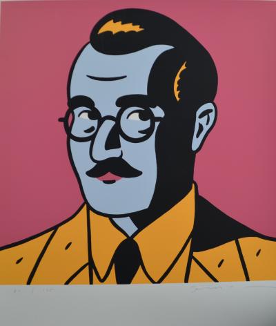 Jean Claude Floc’h - Francis Albany par Warhol, 1992 - Sérigraphie signée 2