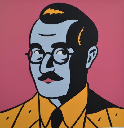 Jean Claude Floc’h - Francis Albany par Warhol, 1992 - Sérigraphie signée 2