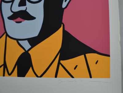 Jean Claude Floc’h - Francis Albany par Warhol, 1992 - Sérigraphie signée 2