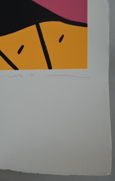 Jean Claude Floc’h - Francis Albany par Warhol, 1992 - Sérigraphie signée 2
