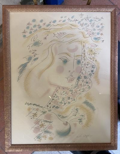 André MASSON - Femme , 1975 - Lithographie signée 2