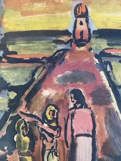 Georges ROUAULT - Rencontre, 1930 - Gravure 2