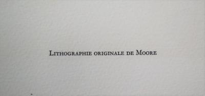 Henry MOORE - Hommage à San Lazzaro, 1975 - Lithographie originale 2