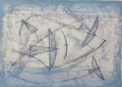 Rufino TAMAYO - Poesia del vuelo, 1958 - Lithographie originale signée au crayon justifiée 2