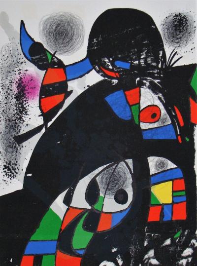 Joan MIRO - Hommage à San Lazzaro, 1975 - Original lithograph 2