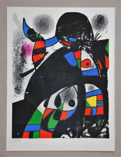 Joan MIRO - Hommage à San Lazzaro, 1975 - Original lithograph 2