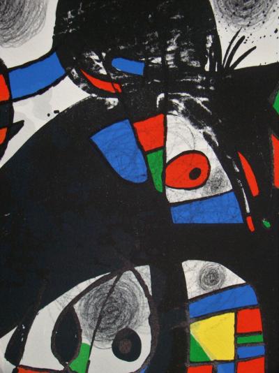 Joan MIRO - Hommage à San Lazzaro, 1975 - Original lithograph 2