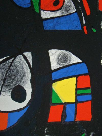 Joan MIRO - Hommage à San Lazzaro, 1975 - Original lithograph 2