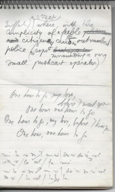 Boris VIAN - Carnet chansons 2