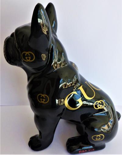 Patrick KONRAD - Louis Vuitton Bulldog - Sculpture - Revelations - Plazzart