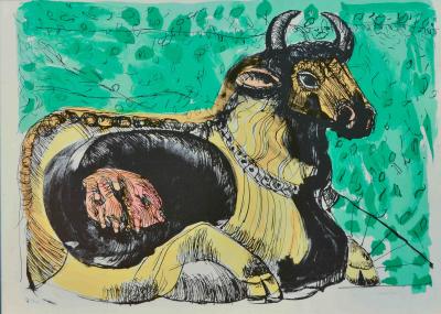 Bruno CASSINARI - Untitled - Hand signed screenprint 2