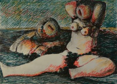 Salvatore FIUME - Love’s poem, 1985 - Hand signed lithograph 2