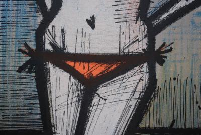 Bernard BUFFET - Le Bikini, 1967 - Lithographie originale, signée 2