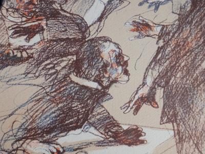 Claude WEISBUCH - L’hypnotiseur - Lithographie originale 2