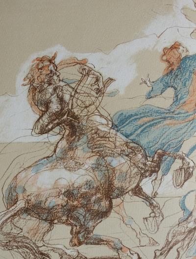 Claude WEISBUCH : la grande célébration, 1984 - Lithographie originale 2