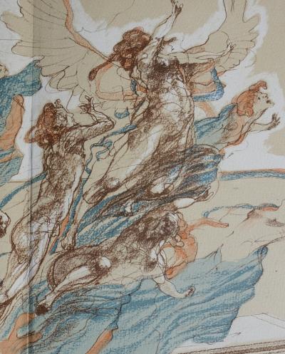 Claude WEISBUCH : la grande célébration, 1984 - Lithographie originale 2