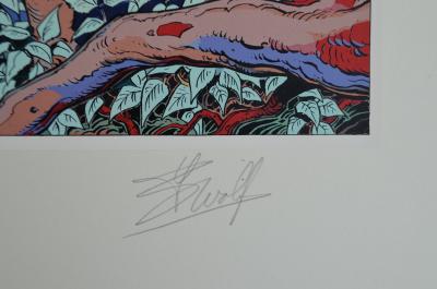 Yves Swolfs - Dampierre - Sérigraphie signée 2