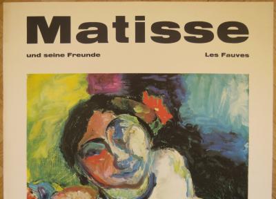 Henri MATISSE - Matisse et ses amis - Les Fauves, 1966 - Affiche d’exposition 2
