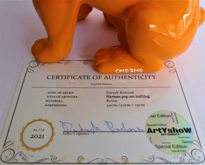 Patrick KONRAD - Hermès Paris Bulldog  - Sculpture 2