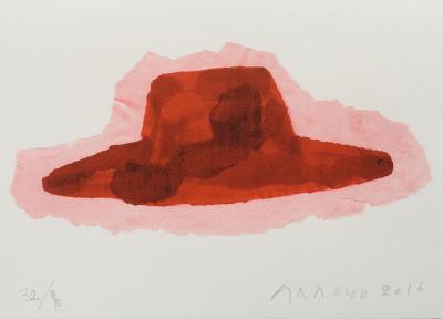 Eduardo ARROYO - Enterrement du Mexique, 2016 - Lithographie originale signée au crayon 2