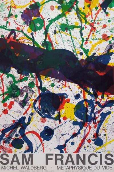 Sam FRANCIS - Métaphysique du vide (SF-317) - Lithographie 2