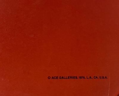 Roy LICHTENSTEIN - Ace Gallery, 1979 - Signé à la main ! Grande première impression originale ! 2
