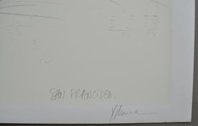 Yslaire Bernard - San Fransisco, 1999 - Sérigraphie Signée 2