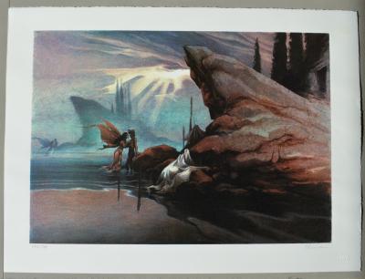 Yslaire Bernard - L’ile aux Amants, 1995 - Sérigraphie signée 2
