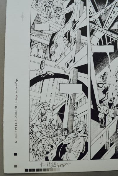 Florence Magnin - Héritage Emilie le rêveur, 2005 - Planche d’imprimerie 2