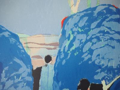 Gabriel GODARD : Rêverie - Lithographie originale signée 2