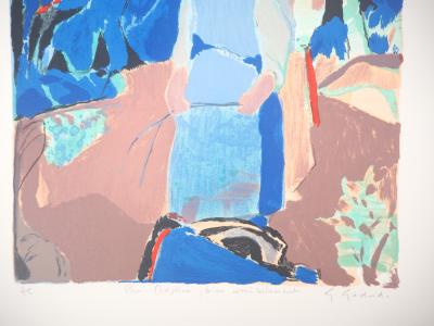 Gabriel GODARD - Rêverie - Lithographie originale signée et dédicacée 2