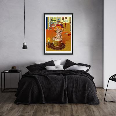 Philippe GRIMAUD - Vincent Girl Friend, 2019 - Sérigraphie signée au crayon 2