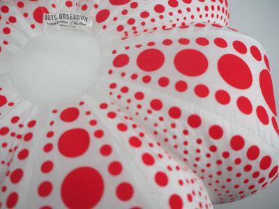 Yayoi KUSAMA (d’après) - Dots Obsession (Pumpkin red - Small), 2004 - Edition 2